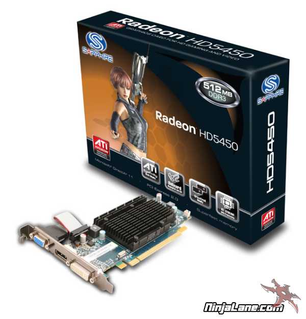 Sapphire Radeon HD5450 Video